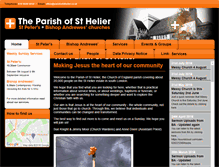 Tablet Screenshot of parishofsthelier.co.uk